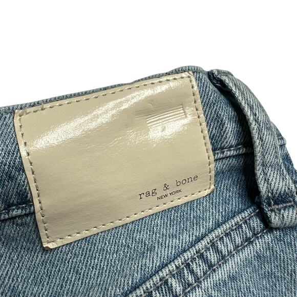 RAG & BONE Andi High Rise Ankle Wide Leg Jeans Bloomfield Women's Size 30 - Picture 9 of 11